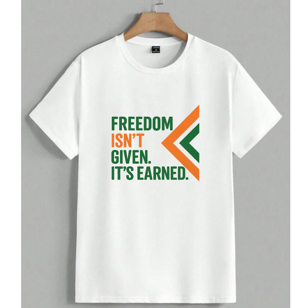 FREEDOM IS EARNED