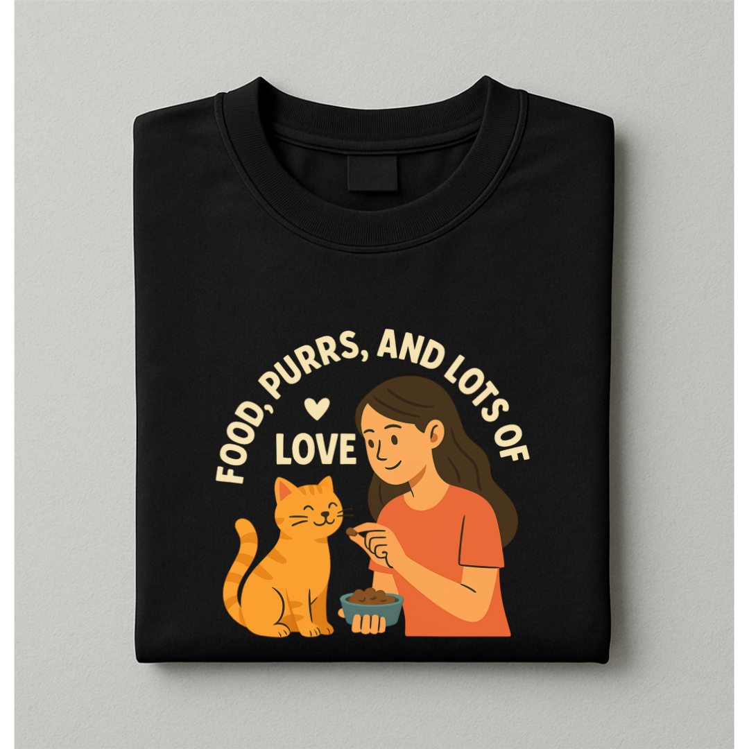 FOOD PURRS LOVE - GIRL