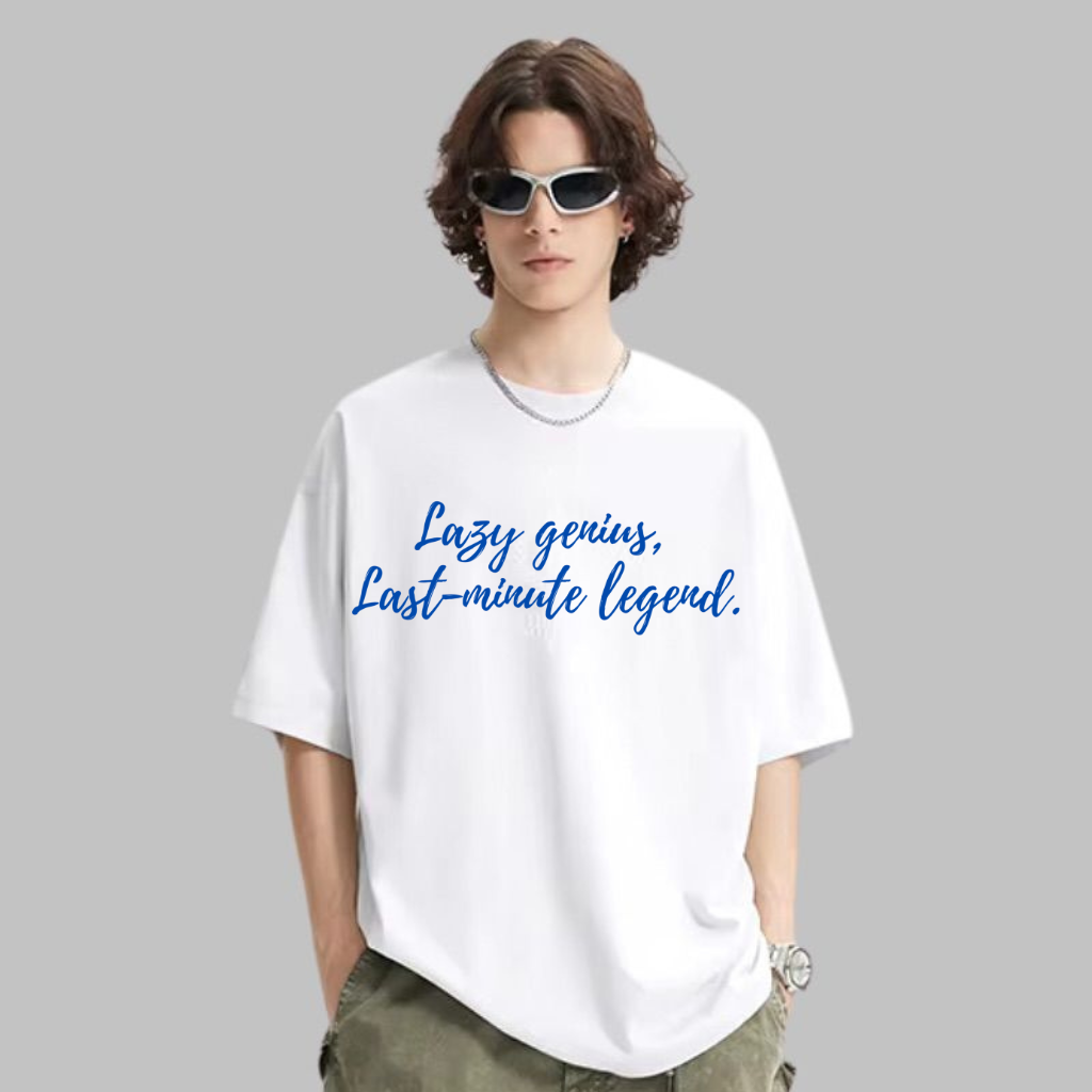 Lazy Genius Unisex Oversized Classic T-Shirt